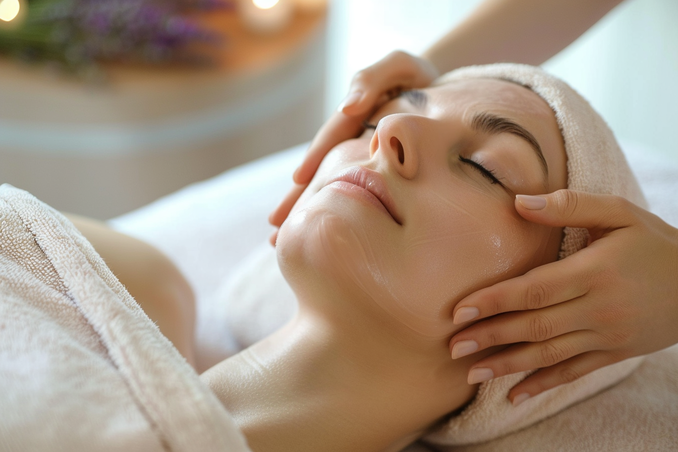 ボワールリフティング施術風景